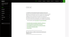 Desktop Screenshot of cscvc.ch